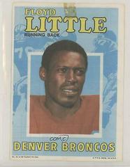 Floyd Little Football Cards 1971 Topps Pin Ups Prices