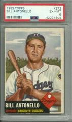Bill Antonello Baseball Cards 1953 Topps Prices