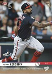 Howie Kendrick #1075 Baseball Cards 2019 Topps Now Prices