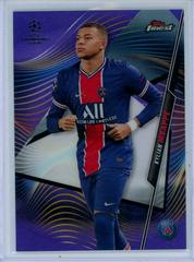 Kylian Mbappe [Purple Refractor] Soccer Cards 2020 Topps Finest UEFA Champions League Prices