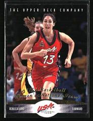 Rebecca Lobo #65 Basketball Cards 1996 Upper Deck USA Prices