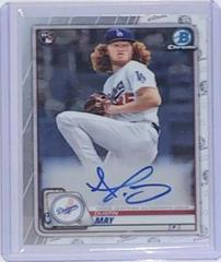 Dustin May Baseball Cards 2020 Bowman Chrome Rookie Autographs Prices
