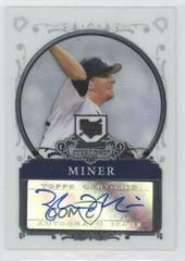 Zach Miner [Autograph] #BS-ZM Baseball Cards 2006 Bowman Sterling Prices