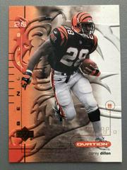 Corey Dillon #21 Football Cards 2001 Upper Deck Ovation Prices