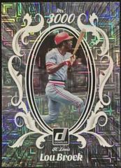 Lou Brock [Silver] #M3K-16 Baseball Cards 2023 Panini Donruss Mr. 3000 Prices