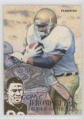 Jerome Bettis Football Cards 1994 Fleer Jerome Bettis Rookie of the Year Prices
