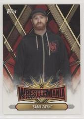 Sami Zayn Wrestling Cards 2019 Topps WWE Road to Wrestlemania 35 Roster Prices