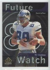 David LaFleur Football Cards 1997 SP Authentic Prices