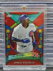 Jorge Soler [Red Refractor] Baseball Cards 2016 Topps Chrome Future Stars Prices