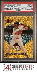 Carlos Baerga [Atomic Refractor] #BBP22 Baseball Cards 1996 Bowman's Best Preview Prices