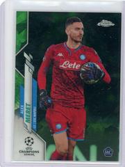 Alex Meret [Green Refractor] Soccer Cards 2019 Topps Chrome UEFA Champions League Prices