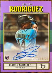 Julio Rodriguez [Purple] #AC-JRO Baseball Cards 2022 Topps Brooklyn Collection Autographs Prices