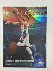 Giannis Antetokounmpo [Artist Proof Gold] #8 Basketball Cards 2022 Panini Hoops Zero Gravity Prices
