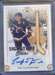 Pat LaFontaine [Platinum] #SS-PL1 Hockey Cards 2021 Leaf Lumber Signature Sticks Prices