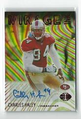 Charles Haley [Red] #MI-CH Football Cards 2021 Panini Illusions Mirage Ink Autographs Prices
