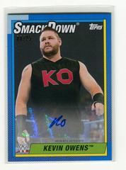 Kevin Owens [Blue] Wrestling Cards 2021 Topps Heritage WWE Autographs Prices