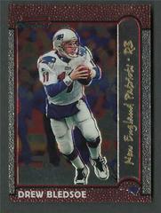 Drew Bledsoe [Gold Refractor] #100 Football Cards 1999 Bowman Chrome Prices