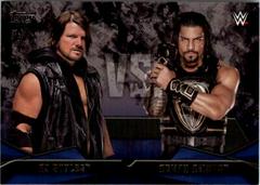 Roman Reigns, AJ Styles Wrestling Cards 2016 Topps WWE Then Now Forever Rivalries Prices