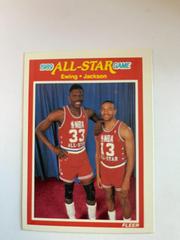 M. Jackson, P. Ewing Basketball Cards 1989 Fleer Prices