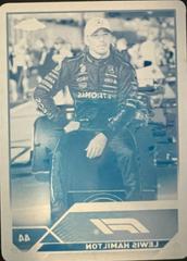 Lewis Hamilton [Printing Plate] #186 Racing Cards 2023 Topps Chrome Formula 1 Prices