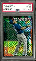 Adrian Beltre [Xfractor] #13 Baseball Cards 2014 Finest Prices