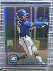 Jackson Chourio [Refractor] #BHPC-106 Baseball Cards 2022 Bowman Heritage Chrome Prospects Prices