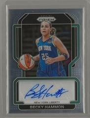 Becky Hammon #SG-BHM Basketball Cards 2022 Panini Prizm WNBA Signatures Prices