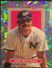 Don Mattingly #24 Baseball Cards 1993 Panini Donruss Elite Prices