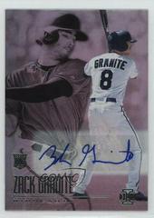 Zack Granite [Autograph] Baseball Cards 2018 Panini Chronicles Illusions Prices