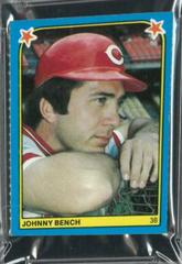 Johnny Bench #214 Baseball Cards 1983 Fleer Stickers Prices
