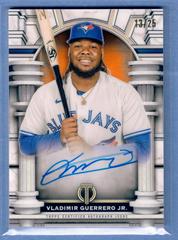 Vladimir Guerrero Jr. [Orange] #OA-VGJ Baseball Cards 2023 Topps Tribute Olympus Autographs Prices