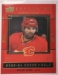 Nazem Kadri [Red Rainbow] #HR-11 Hockey Cards 2023 Upper Deck Honor Roll Prices
