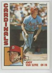 Andy Van Slyke #206 Baseball Cards 1984 Topps Prices