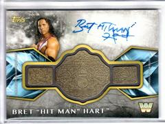 Bret 'Hit Man' Hart [Silver] #LA-BM Wrestling Cards 2017 Topps Legends of WWE Autographs Prices
