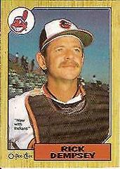 Rick Dempsey #28 Baseball Cards 1987 O Pee Chee Prices