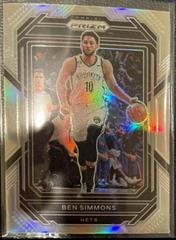 Ben Simmons [Silver] Basketball Cards 2022 Panini Prizm Prices