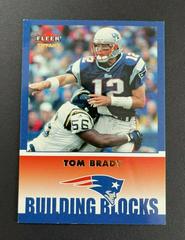 Tom Brady [Tiffany] #256 Football Cards 2002 Fleer Prices