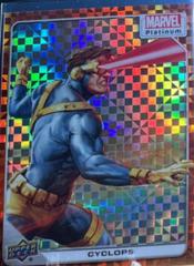 Cyclops [Orange Checkers] #60 Marvel 2023 Upper Deck Platinum Prices
