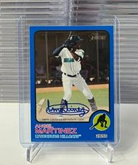 Angel Martinez [Blue] Baseball Cards 2022 Topps Heritage Minor League Real One Autographs Prices