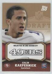 Colin Kaepernick [Gold] Football Cards 2011 Topps Rising Rookies Prices