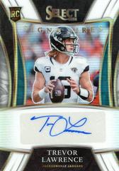 Trevor Lawrence [White] #SSP-TRL Football Cards 2021 Panini Select Signatures Select Prices