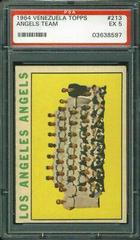Angels Team #213 Baseball Cards 1964 Venezuela Topps Prices