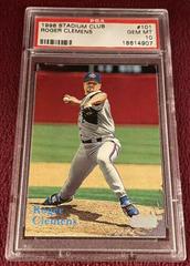 Roger Clemens #101 Baseball Cards 1998 Stadium Club Prices