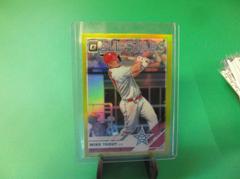 Mike Trout [Gold] Baseball Cards 2019 Panini Donruss Optic Prices
