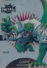 Lizard [Platinum] Marvel 2022 Metal Universe Spider-Man Planet Metal Prices