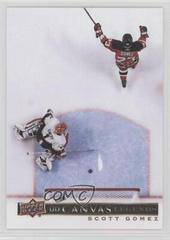 Scott Gomez Hockey Cards 2020 SP Signature Edition Legends UD Canvas Prices