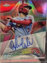 Dylan Carlson [Red] #FSA-DC Baseball Cards 2022 Topps Chrome Future Stars Autographs Prices
