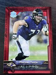 Marshal Yanda [60th Anniversary Red Foil] #273 Football Cards 2015 Topps Prices