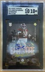 Christian Barmore [Gold Autograph] #176 Football Cards 2021 Panini Luminance Prices