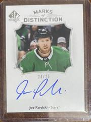 Joe Pavelski Hockey Cards 2021 SP Authentic Marks of Distinction Autographs Prices